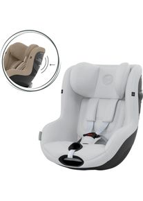 Cybex, Kindersitz, SIRONA G I-SIZE Fog Grey light grey (Reboarder, ECE R129/i-Size Norm)