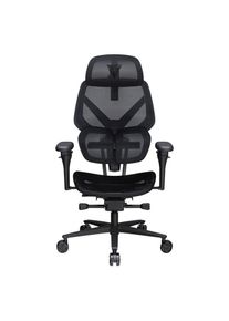 Silla Gaming Ergonomica ThunderX3 FLEX Pro, Apoio lombar 360 graus - Mesh Black