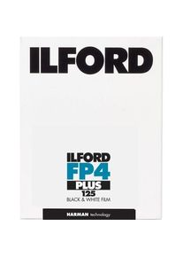 Ilford FP4 PLUS 20.3x25.4cm 25, Analogfilm, Schwarz