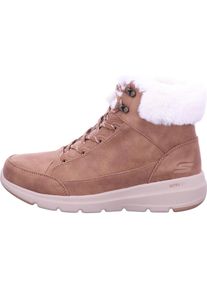 Skechers, Damen, Boots + Stiefel, Boots GLACIAL ULTRA - COZYLY, Braun, (38)