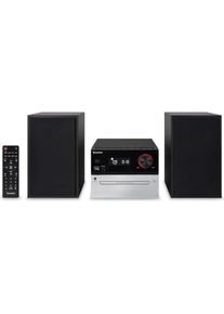 Sunstech MICROKETTE HiFi system with Bluetooth LCD display with intensity control output power 30 W (Bluetooth, CD Player, 1x 30 W), Stereoanlage