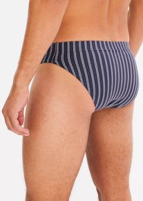 bonprix Slip con algodón (5 unidades), azul, 12 (5XL)