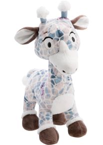 Nici Kuscheltier »Winter, Giraffe Winny Winterfur, 27 cm stehend« sitzend; enthält recyceltes Material in blau