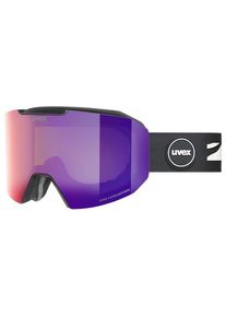 Uvex Evidnt Attract Mirror S2 (VLT 33%) + S1 (VLT 61%) Ski goggles purple
