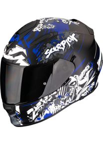 Scorpion EXO-491 Spector, full face helmet , color: Matt Black/Blue/White , size: XS