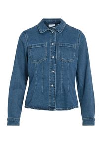 Vila Kvinnor Blus 'VISOL' bl&aring; Storlek 34