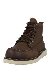 Jack & Jones JACK & JONES Botas com atacadores 'JFWTORONTO' em castanho Tamanho 44 Simples
