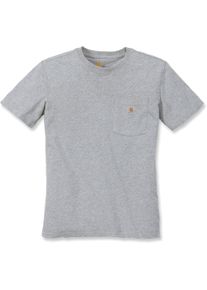 Carhartt Workwear Pocket, t-shirt vrouwen , kleur: lichtgrijs , maat: XS
