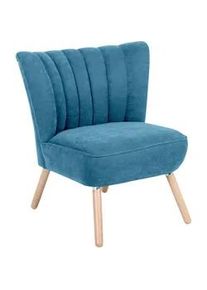 Max Winzer Sessel , Petrol , Textil , Buche , 70x80x66 cm , Goldenes M, Made in Germany , Wohnzimmer, Sessel, Sonstige Sessel