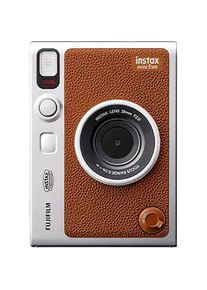 Fujifilm, Sofortbildkamera &raquo;Mini Evo&laquo;, Bluetooth, braun, Ihre Bilder erhalten Sie im Format 62 x 46 mm.