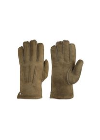 Pearlwood , Lederhandschuhe »NORTH« 1 Paar, warm gefüttert, Ziernähte, Temperaturregulierend , oliva
