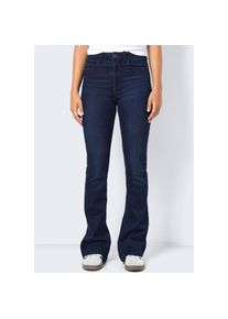 Noisy may , Bootcut-Jeans »NMSALLIE HW FLARE JEANS VI241DB NOOS« , Dark Blue Denim , Länge 32 , 27 -Länge 32 , 27 , Jeans NMSALLIE von Noisy may