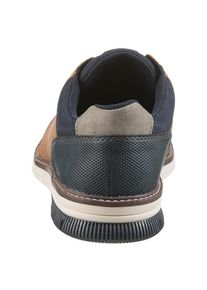 Rieker , Herren , Slip-On Sneaker Schlupfschuh, Halbschuh, Sneaker mit Gummizug für leichten Einstieg , braun-dunkelblau , 45 , 45 , Sneaker mit...