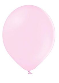 partydeco 50 feststjerner balloner pastellrosa 30 cm