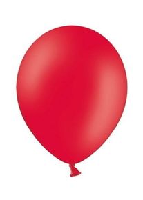 partydeco 100 feststjerner balloner røde 23cm