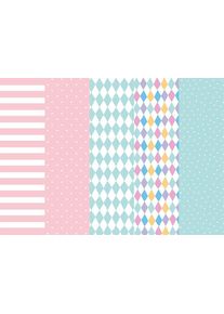 partydeco 50 sheets of unicorn twinkle wrapping paper