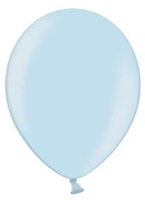 partydeco Ballon 100 Partystar métallisé bleu pastel 30cm