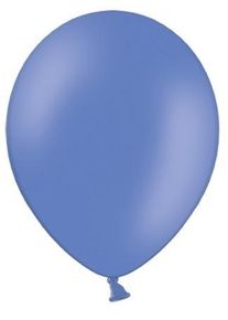 partydeco 100 feststjerner balloner lilla-blå 23cm