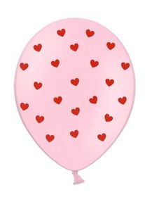 partydeco 50 ballons Drunk in Love rose 30cm
