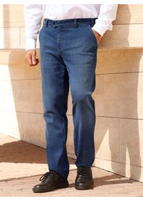 Br&uuml;hl Herren Jeans in blue-stone-washed ,Gr&ouml;&szlig;e 48, Witt, 88% Baumwolle, 10% Polyester, 2% Elasthan