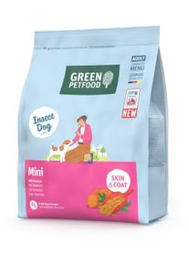 Green Petfood InsectDog Mini Trockenfutter mit Insekten, 900g