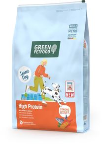 Green Petfood InsectDog High Protein Trockenfutter mit Insekten & Lachs, 7,5kg