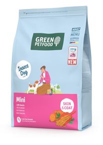Green Petfood InsectDog Mini Trockenfutter mit Insekten, 3kg
