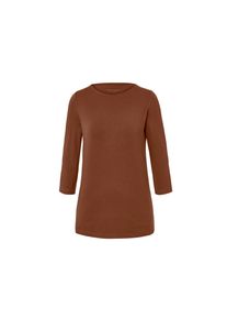 Tchibo - Shirt mit 3/4-Arm - Damen - Gr. S - cognac