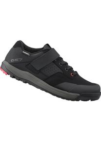 Shimano, Herren, Veloschuhe, GE700, SCHUH, BLACK, STANDARD,SPD, UNISEX, GR. 38 (38), Schwarz