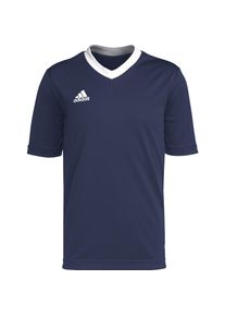 adidas, Mädchen, Sportshirt, Entrada 22 Jersey Jr (176), Weiss, Blau, 176