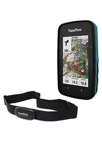 TwoNav, Fahrzeug Navigation, GPS Cross Plus Heart Rate Monitor - Multisport Cycling MTB Hiking Trekking Compact Light (3.20")