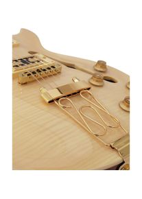 Dimavery LP-600 E-Gitarre, natur Ahorn (E-Gitarre, Ahorn), Gitarre
