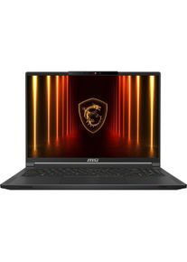 MSI Stealth A16 AI+A3HWGG -001FR 16" Ryzen7 (16", 1000 GB, 4.29 GB, Nummernblock), Notebook, Schwarz