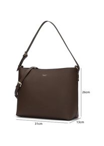 Carlheim, Tasche, Skagen Victoria Collection, zeitlose Eleganz mit moderner Funktionalität, Braun