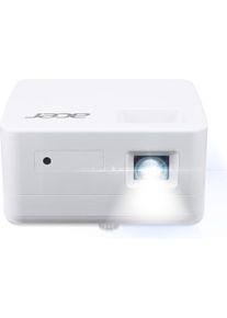 Acer PD1800 mobiler LED Beamer 1.000 ANSI Lumen (800 lm, 1.5 - 1.65:1), Beamer, Weiss, Silber