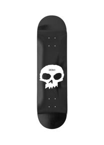 Zero Team Single Skull 8.25" Skateboard Deck black