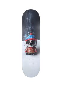 Zero Burleigh Southpark Horror 8.5" Skateboard Deck matte black