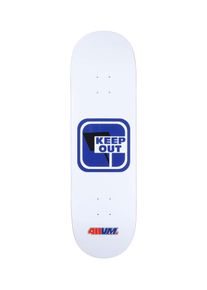 411 Private Property Icon 9" Skateboard Deck white