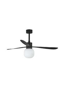 Faro Barcelona AMELIA L BALL LED Ventilatore da soffito nero