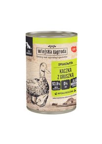 Wiejska Zagroda Dog 12 x 400 g.- Eend met Peer