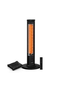 Klarstein BlazeTower infravörös fűtőtest | 2000 W | 15 m² | Erős | 101 cm x 40 cm