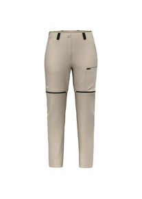 Salewa Women's Puez Hemp DST 2/1 Pant Zip-off trousers Women (40, grey/sand)