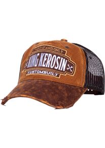 King Kerosin Kustombuilt, cap , color: Brown/Black , size: One Size