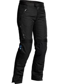 Lindstrands Volda, pantaloni tessili impermeabili da donna , colore: Nero , dimensione: 36