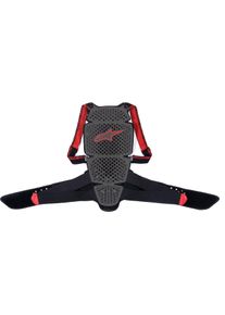 Alpinestars Nucleon KR-Cell, rygbeskytter , farve: grå/sort/rød , størrelse: M