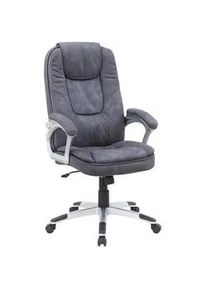 Xora Chefsessel , Grau , Metall, Kunststoff, Textil , Drehkreuz , 62x115-125x71 cm , Büromöbel, Bürostühle, Chefsessel