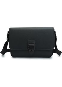 Carlheim, Handtasche, Unisex Umhängetasse mit skandinavischer Eleganz und praktischer Organisation, Schwarz