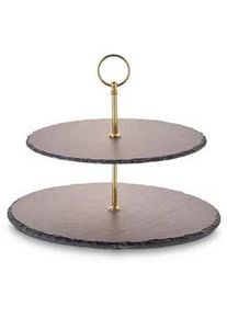 ECHTWERK Cupcake-Ständer , Stein , rund , 25 cm , Geschirr, Tischkultur & Serviergeschirr, Etageren