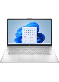 HP 17-cp2057ng AMD Ryzen 5 7520U Notebook 43,9 cm (17.3"") (17.30", 1000 GB, 16 GB, DE, AMD Ryzen 5 7520U), Notebook, Silber