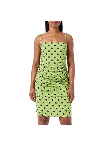 Pinko, Damen, Kleider, Abito da Cocktail in Georgette Elasticizzato, Grün, (40)